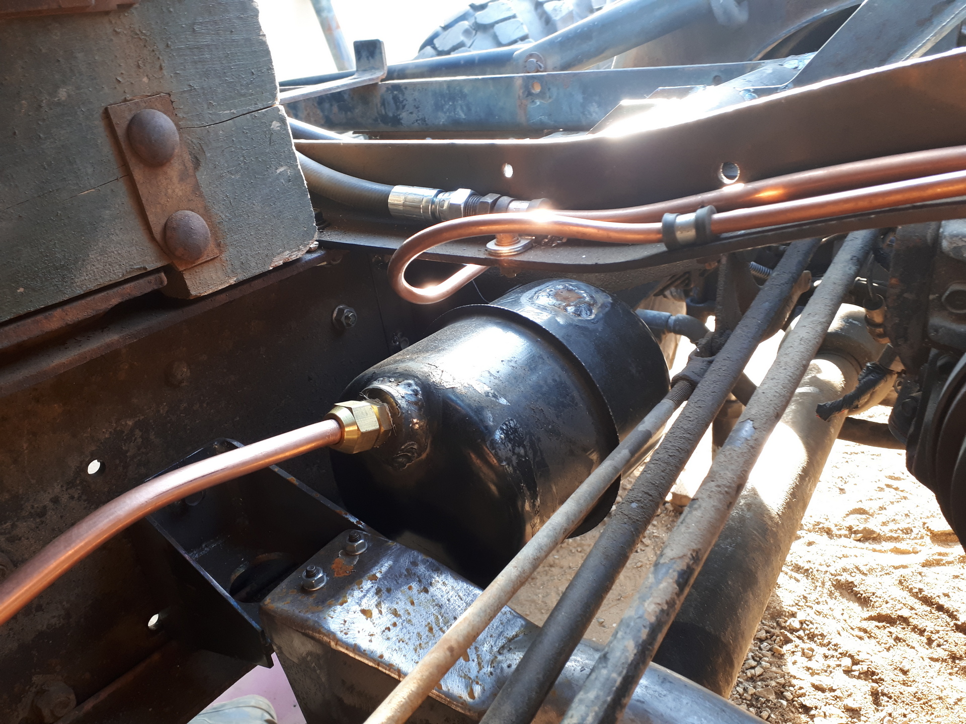 ГАЗ 66. Шишига для Нивавода. pt5