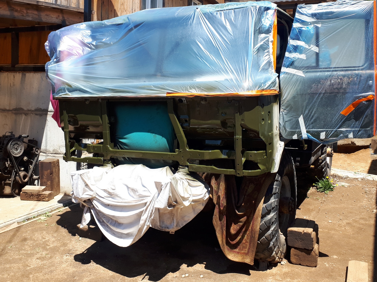 ГАЗ 66. Шишига для Нивавода. pt19